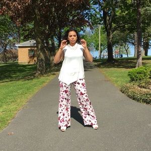 DEREK LAM WOMAN BLOUSE SIZE 4 WHITE COLOR DM36